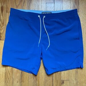 Bonobos Men's Vibrant Blue Swim Trunks